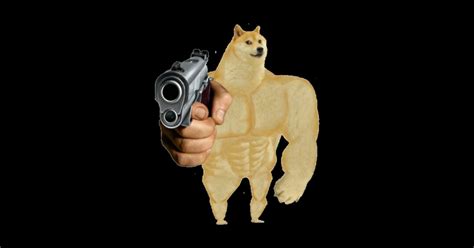 Cheems Doge Gun Cheems T Shirt Teepublic