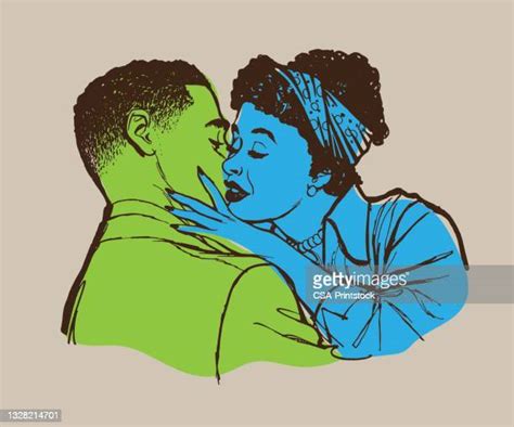 illustrations cliparts dessins animés et icônes de interracial kissing getty images