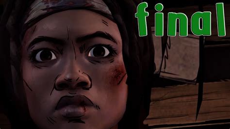 The Walking Dead Michonne Episode 1 In Too Deep Walkthrough Final Part 8 Ending Hd