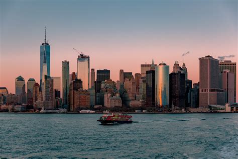 New York Sunset Wallpaper Hd Nature 4k Wallpapers Images Photos And