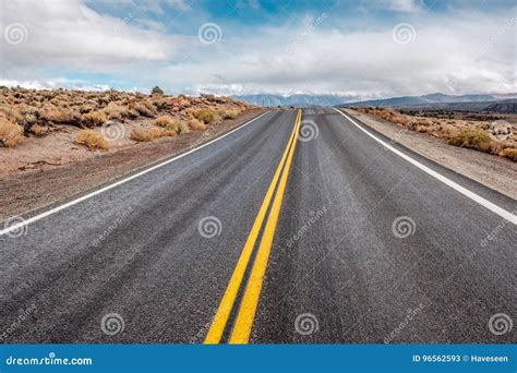 Open Highway In California Stock Image Image Of Route 96562593