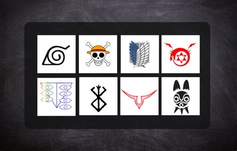 Iconic Anime Symbols