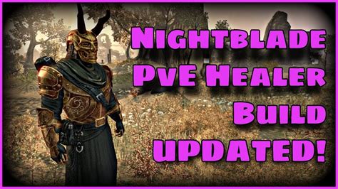 Eso Magicka Nightblade Healer Pve Build 2022 Build Updated Youtube