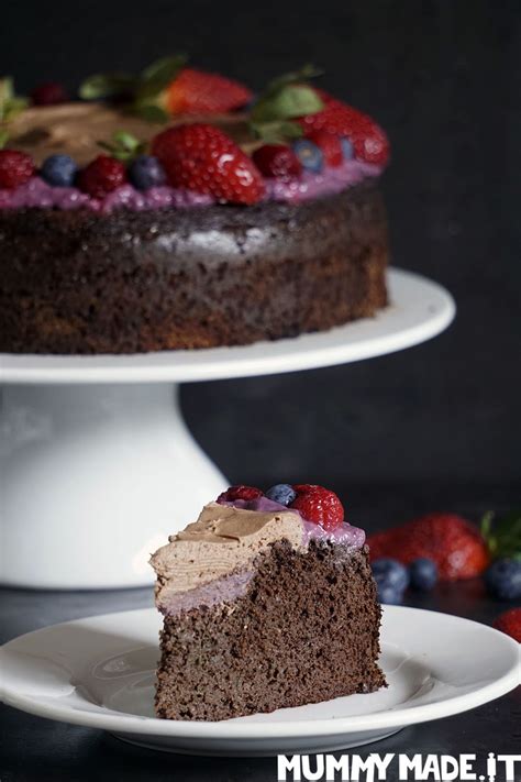 Chocolate Berry Cake Mummy Madeit Gluten Free Paleo Desserts