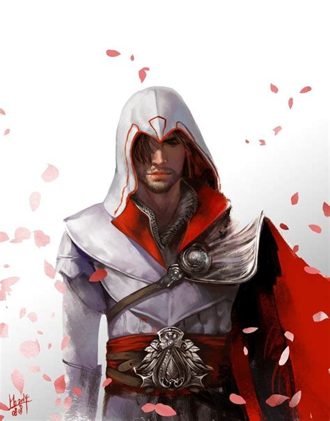 Acb Ezio Auditore By Yangngi On Deviantart Assassins Creed