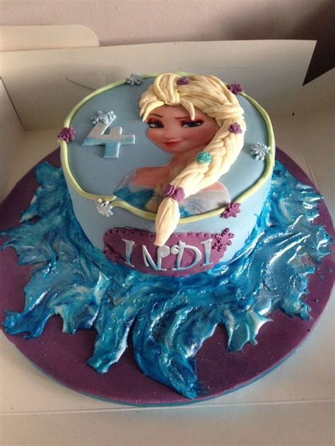 Frozen Elsa Cake 2d