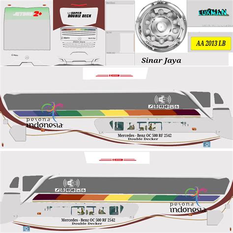 Livery jb3+ sdd facelift by md creation. Livery Bus Simulator Indonesia Shd Sinar Jaya | infotiket.com