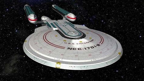 The Excelsior Class Enterprise Ncc B Star Trek Uss Enterprise