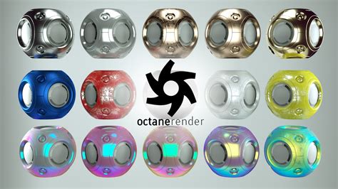 Octane Render Pack 15 逼真材质纹理3d模型 Turbosquid 1629144