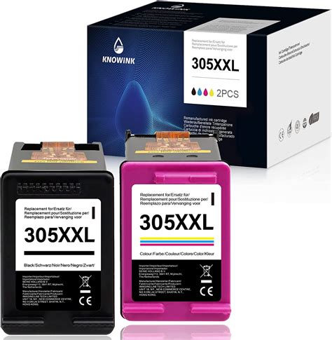 Knowink 305xxl Compatible Hp 305xxl 305 Xxl Multipack Printer Cartridge