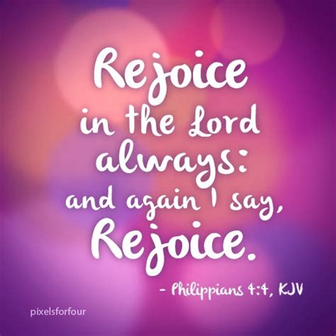 Rejoice In The Lord Quotes Quotesgram