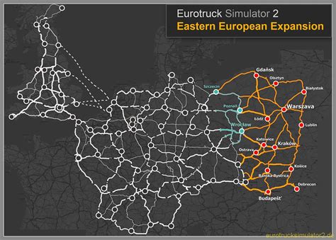 Going East Euro Truck Simulator 2