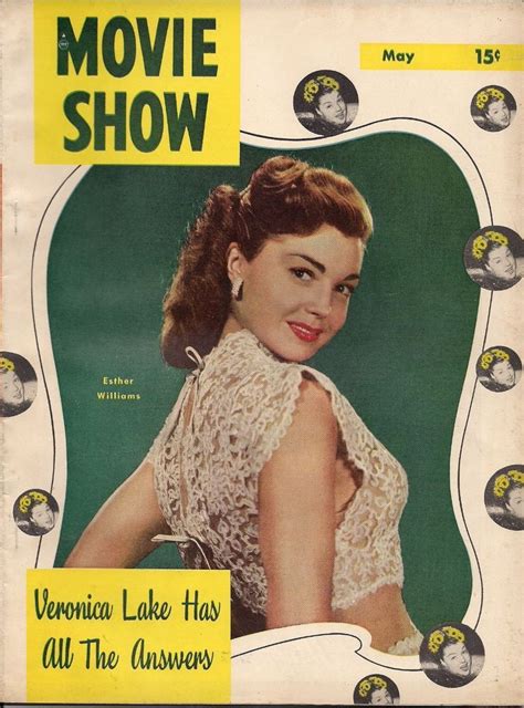 MOVIE SHOW ESTHER WILLIAMS VERONICA LAKE CYD CHARISSE BARBARA STANWYCK Esther Williams