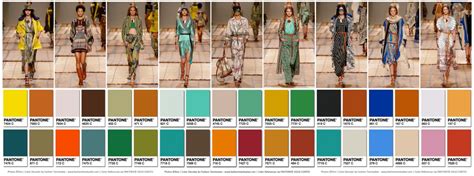 Etro Springsummer 2017 Collection Color Codes Fashion Trendsetter