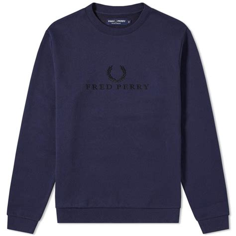 Fred Perry Embroidered Sweat Fred Perry