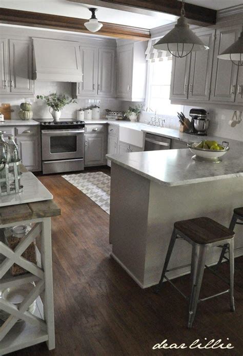 Farmhouse kitchens with gray cabinets pictures. Pin on Future home ideas