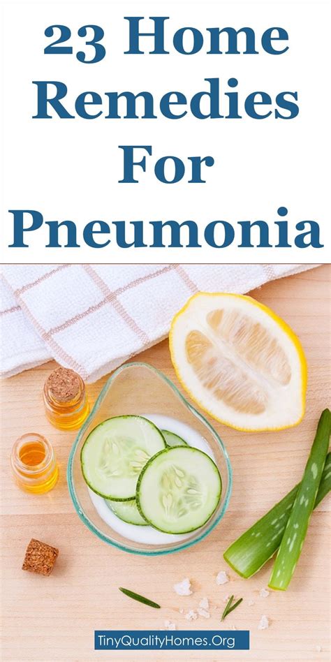 23 Effective Home Remedies For Pneumonia Natural Herbal Remedies