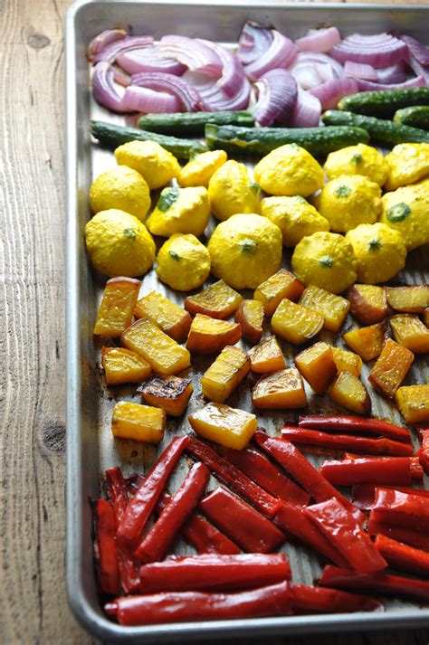 Rainbow Roasted Veggies - Real Healthy Recipes