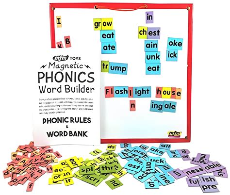 Phonics Word Builder Magnet Kit Brite Idea Educational Toy Specialists