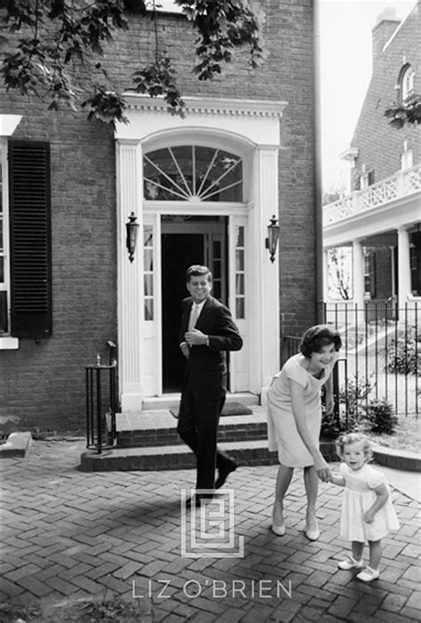 Kennedys Jfk Jackie And Caroline At Georgetown 1959 By Mark Shaw