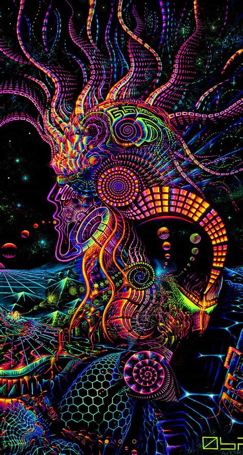 Neon Tribal Color Fun Meditation Hd Phone Wallpaper Peakpx