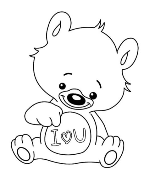 20+ Free Printable I Love You Coloring Pages - EverFreeColoring.com