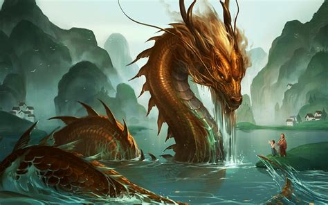 Dragon Fantasy Artwork Art Dragons Wallpapers Hd Desktop And
