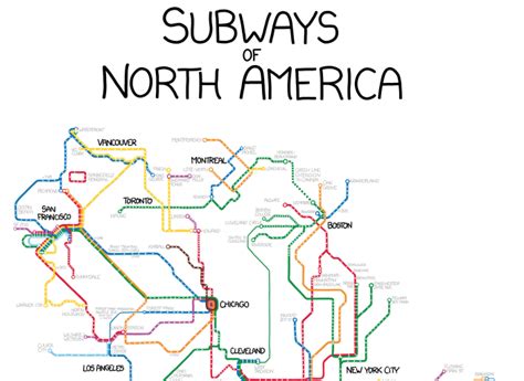 Map Links The Subways Of North America Next City