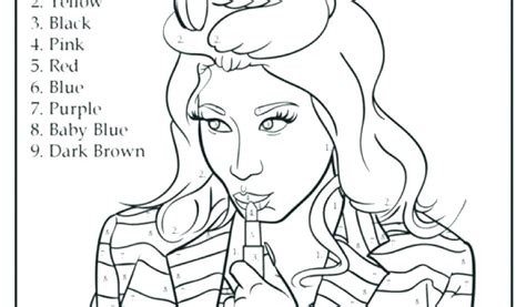 Disegno Nicki Minaj Misti Da Colorare Sketch Coloring Page 8352 The Best Porn Website