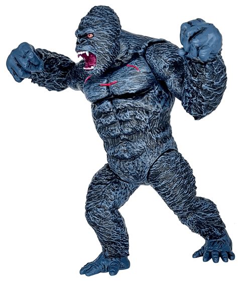 Giant King Kong Vs Godzilla Attack Action Figure 11” Fight Mode Gorilla