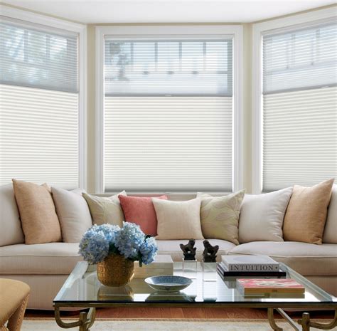 Duette With Whisper Platinum Honeycomb Shades Hunter Douglas Hunter