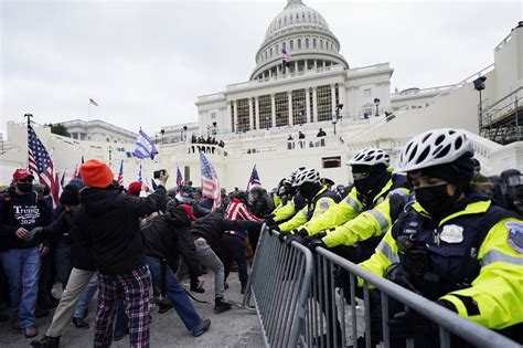 The Latest Lockdown At Capitol As Protesters Storm Building