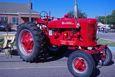 International Harvester Farmall Red Tractor Photograph By Robyn Stacey