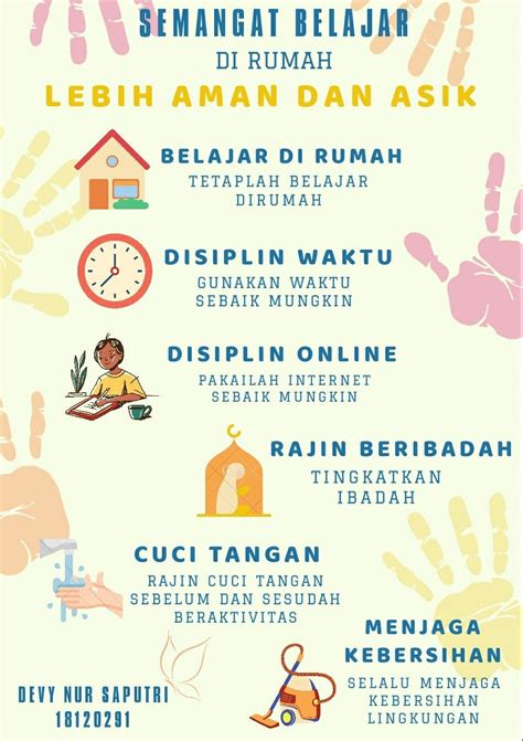 Inilah 6 Poster Disiplin Paling Lengkap Contoh Surat Resmi Kampus