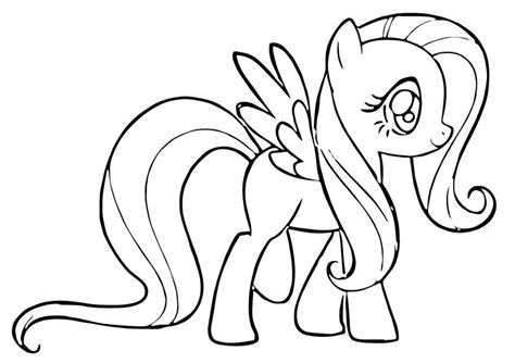 Cute Baby Pegasus Coloring Page Coloring Pages