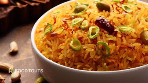 Zarda Rice Recipe The Sweet Aromatic Rice Delight Food Touts