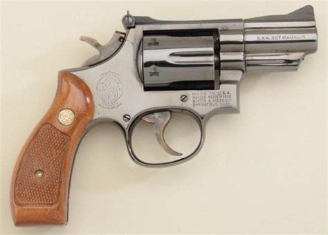 Smith And Wesson Model 19 4 Da Revolver 357 Mag Cal 2 12 Barrel