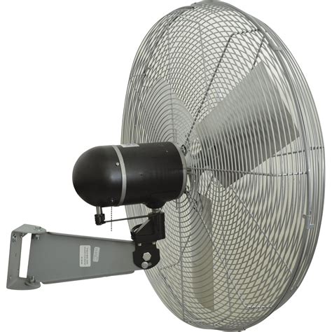 Tpi Industrial Wall Mount Oscillating Fan — 30in 7900