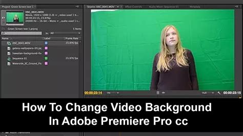 In this segment, the most vital and critical operation is performed by the warp stabilizer performs on the video clip to stabilize it. How To Change Video Background In Adobe Premiere Pro cc ...