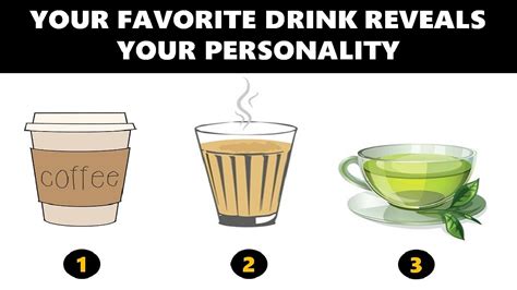 personality test your favorite drink reveals your true personality traits