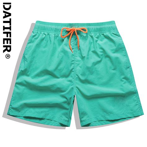 Datifer Mens Board Shorts Surf Swimwear Beach Short Man Swim Shorts Summer Male Athletic Running