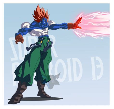 Super Android 13 By Phantomstudio Tommy Super Android Android 13 Dbz