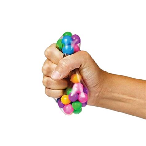 Cathery Soft Gel Dna Colorful Beads Squishy Rainbow Stress Ball Fidget