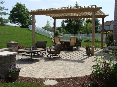 Paver Patio With Pergola Flickr Photo Sharing
