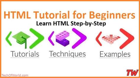 Html Tutorial For Beginners Learn Html Step By Step Html Tutorial