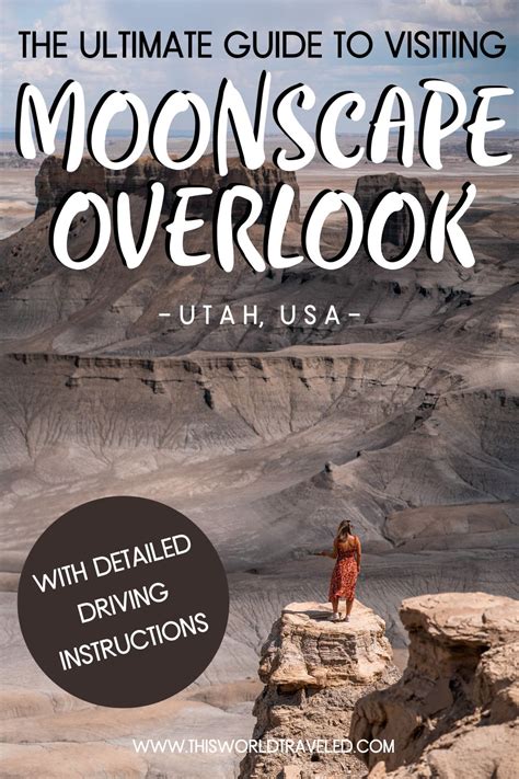 How To Visit Moonscape Overlook In Southern Utah