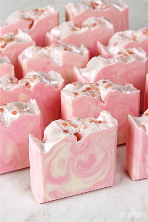 Rose Quartz Cold Process Soap Tutorial Soap Queen Recipe Soap