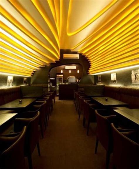 In Design Magz Modern Cafe Restaurant Interior Lighting