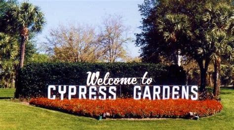 Memories And Photos Of The Former Spectacular Cypress Gardens In