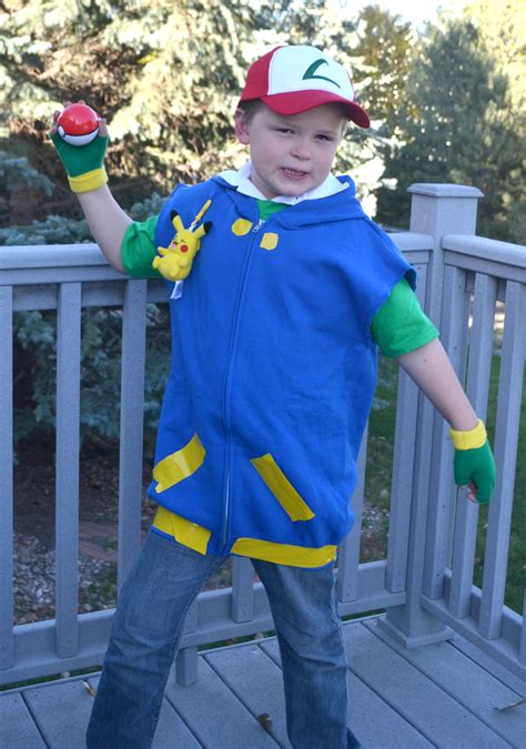 There are at least two different pokémon on each card. Ash Ketchum - Pokemon DIY Halloween Costume | Building Our Story